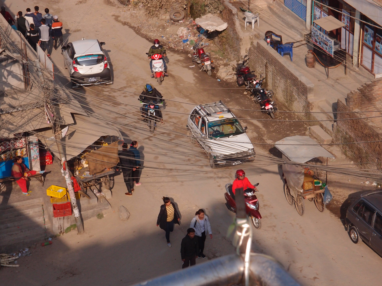 2018-01-20 15 Uhr - The Boudha Inn, Auf'm Dach (Audio, Foto, Video) 